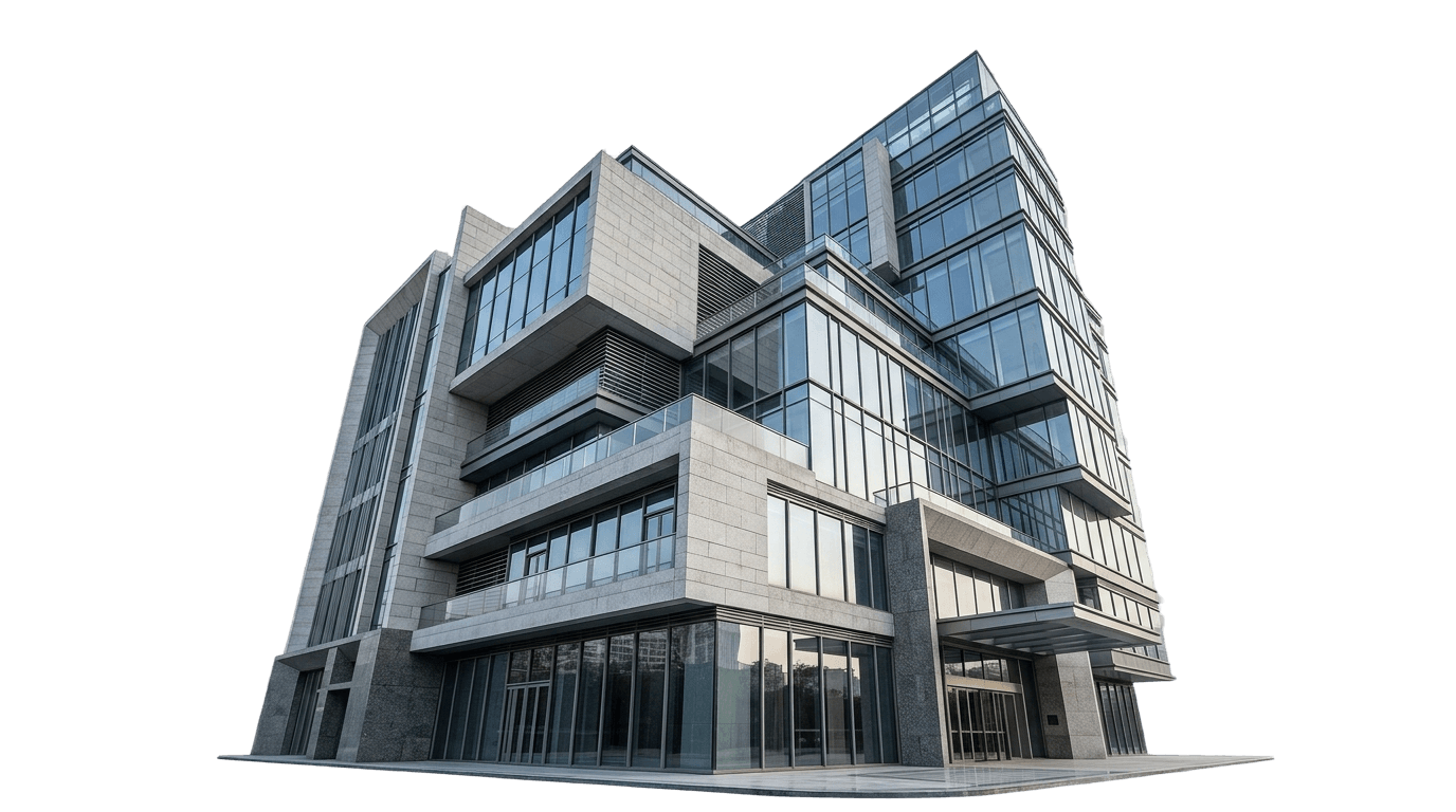Framing building left